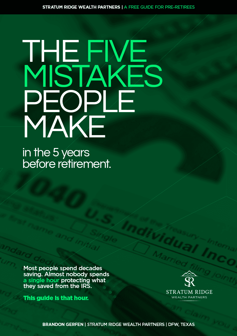 Cover of The Five Mistakes People Make in the 5 Years Before Retirement