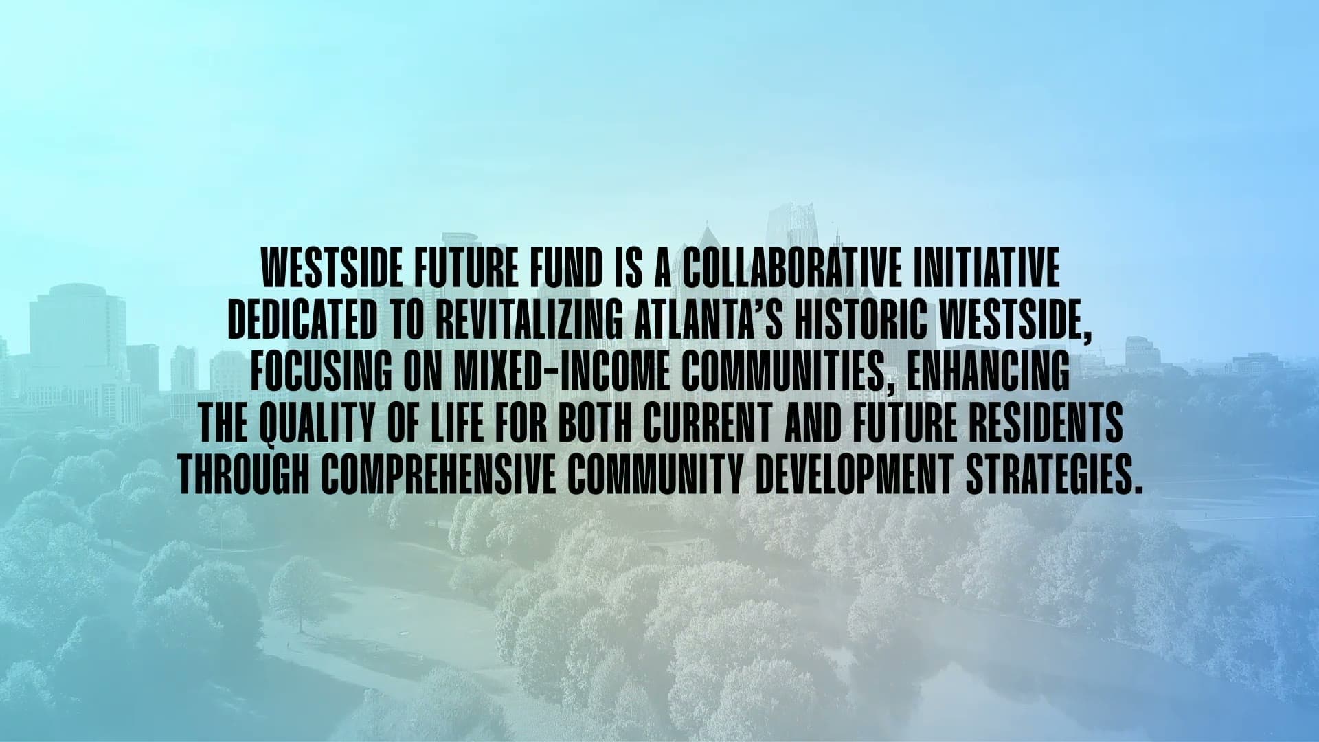 The T.D. Jakes Foundation and Wells Fargo co-branded title card that opens each recipient film